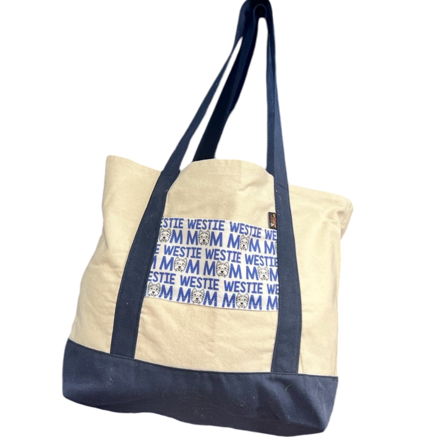 Westie Mum Tote Bags